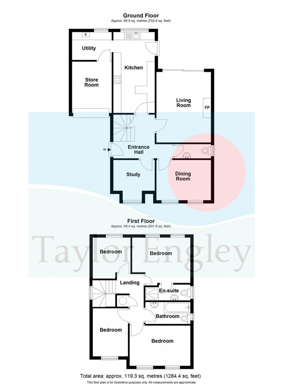 Floorplan for Offham Close, Eastbourne