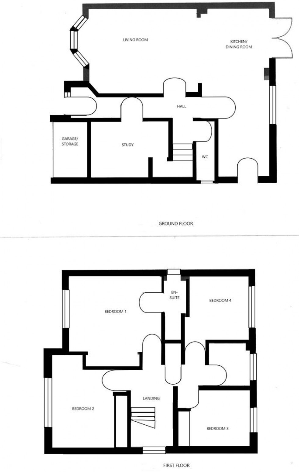 Floorplan for Darwell Drive, Stone Cross, Pevensey