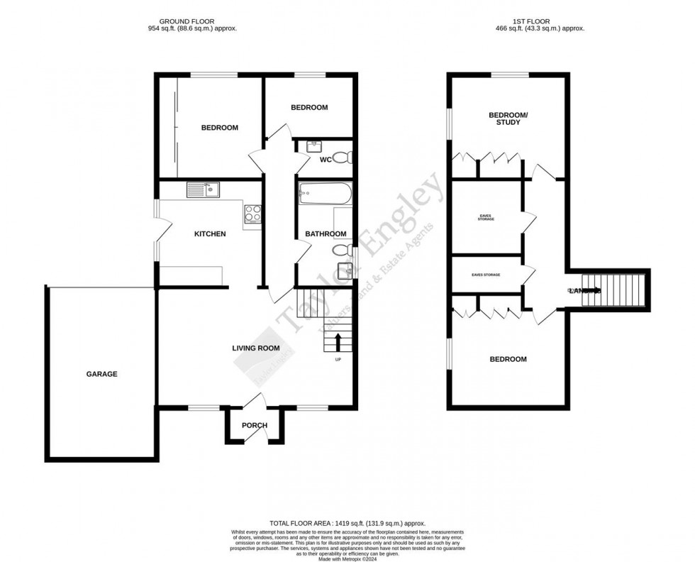 Floorplan for Hailsham Road, Herstmonceux, Hailsham