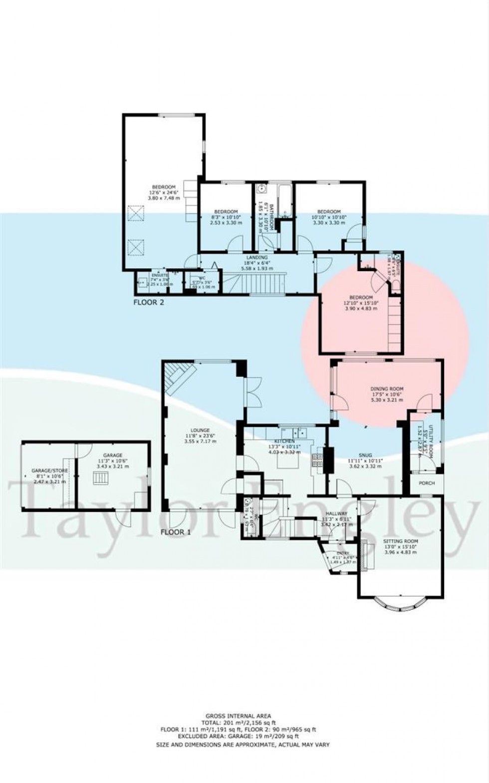 Floorplan for London Road, Hailsham