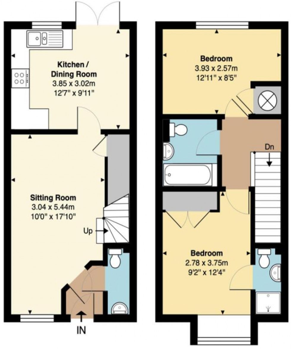 Floorplan for The Drive, Hellingly, Hailsham