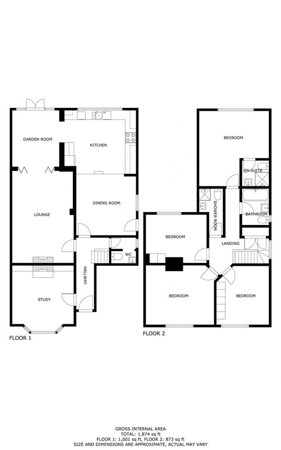 Floorplan for The Strait, Boreham Street, Hailsham