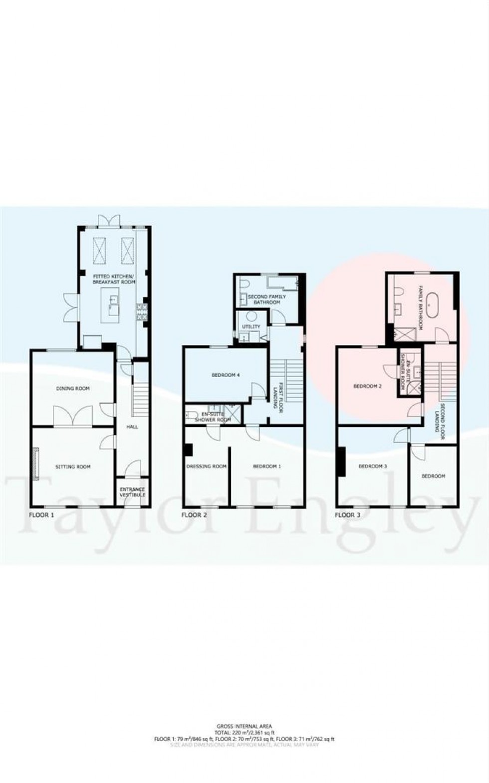 Floorplan for Lushington Road, Eastbourne