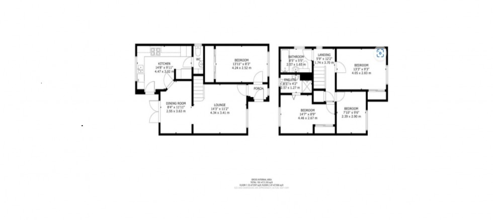 Floorplan for The Belfry, Hailsham