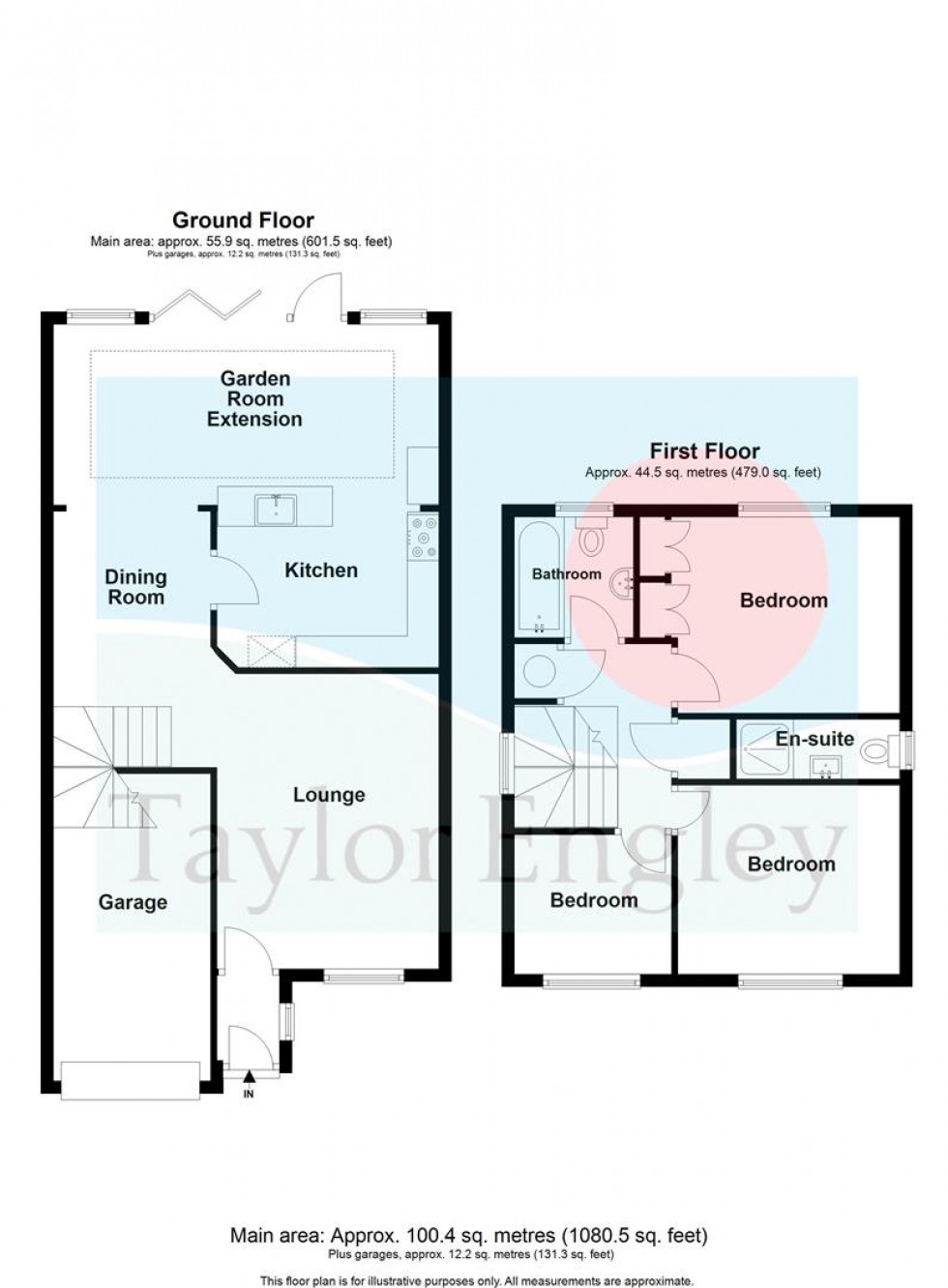 Floorplan for St. Boswells Close, Hailsham