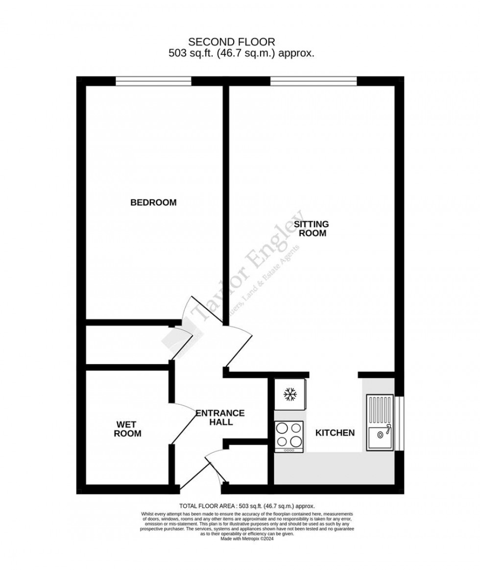 Floorplan for Fairfield Road, Eastbourne