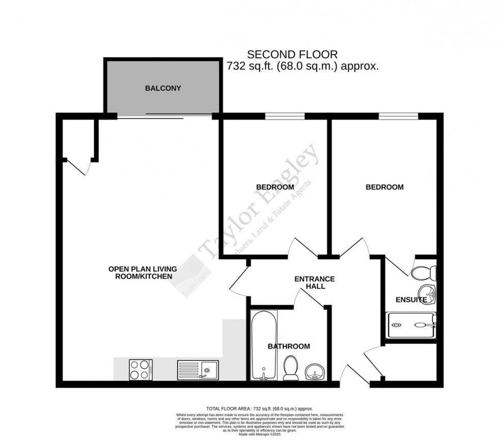 Floorplan for Groombridge Avenue, Eastbourne