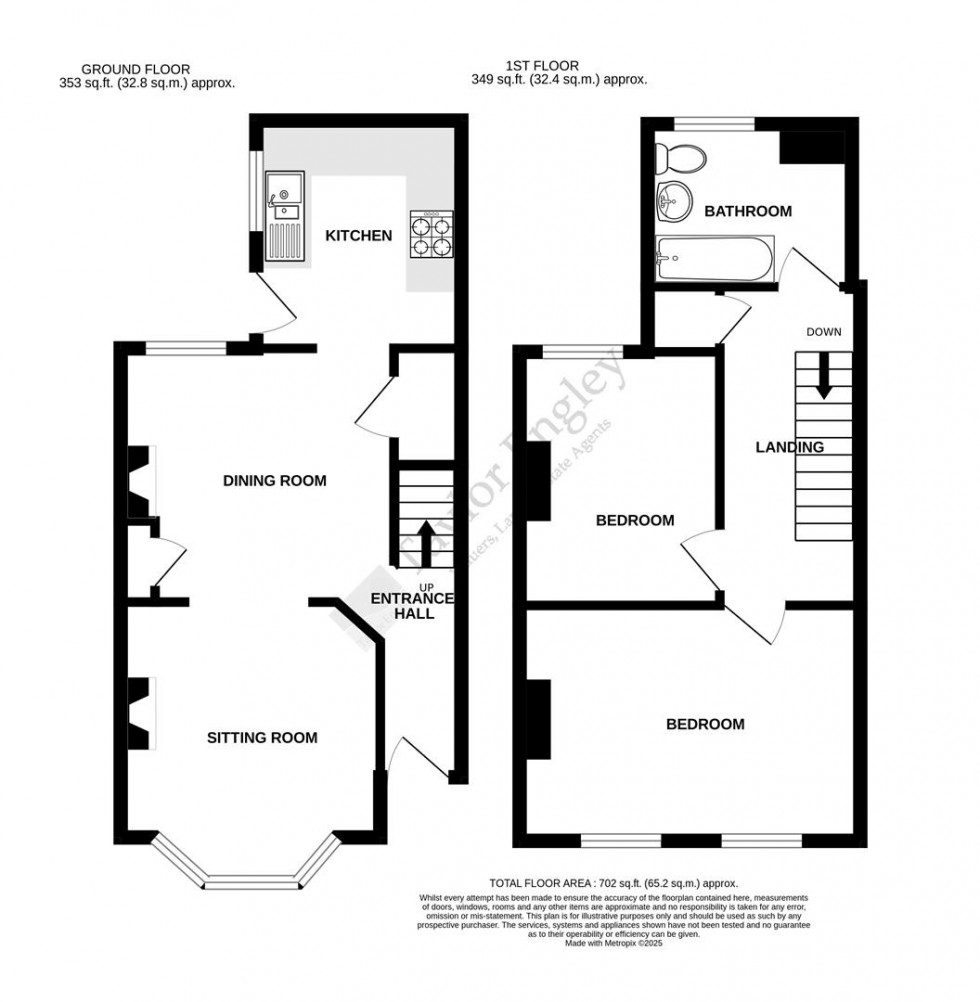 Floorplan for Dursley Road, Eastbourne