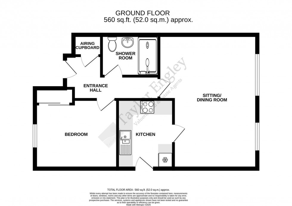 Floorplan for Wannock Road, Seafront, Eastbourne