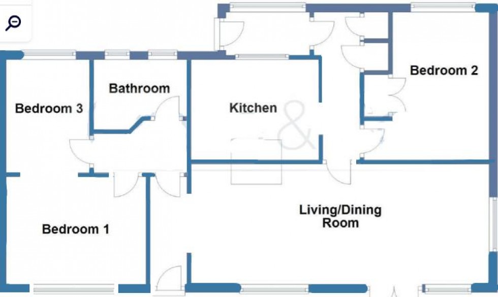 Floorplan for Sunny Ridge, Carters Corner, Hailsham